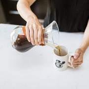 Leather Wrapped Bud Decanter